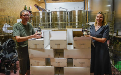 Vente d’une palette de vin BONNEZEAUX à Hong-Kong.