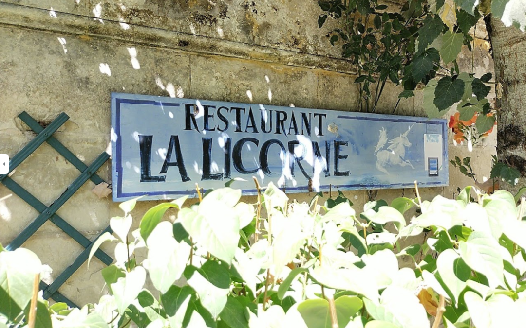 Immersion au restaurant « la Licorne » à Fontevraud.