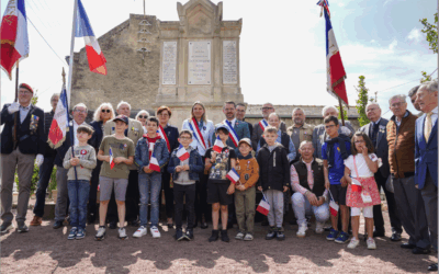 Commémorations de la Victoire du 8 mai 1945 à Bagneux et à Louresse-Rochemenier
