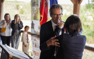 Pierre GAY, Président de Bioparc Conservation, décoré de la Légion d’honneur