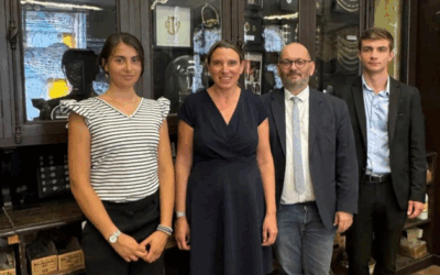 Visite à l’atelier Poursin, à Paris