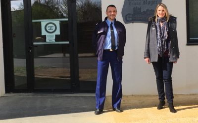 Visite de la Gendarmerie de Saumur