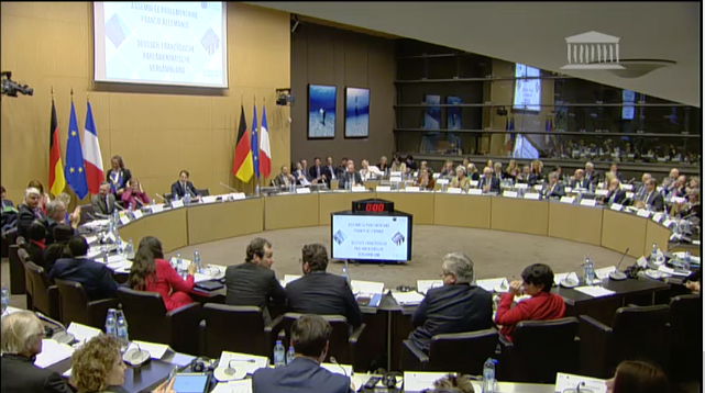 Session inaugurale de l’Assemblée parlementaire franco-allemande