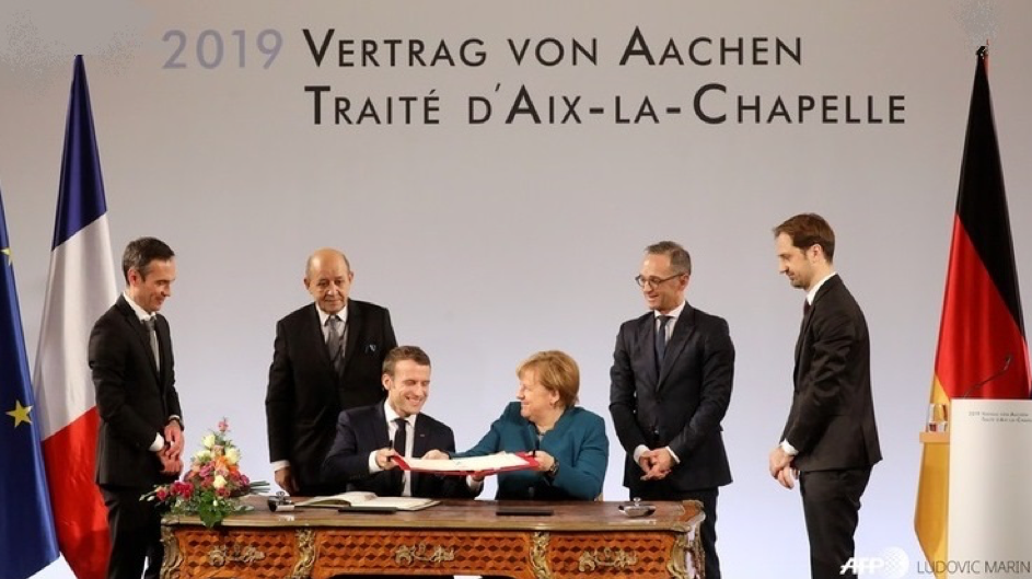 Traité d’Aix-la-Chapelle, un honneur de conduire à sa ratification.