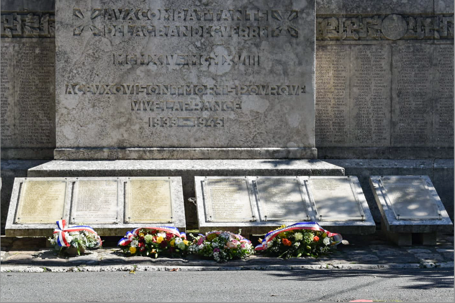 Commémoration de la Victoire du 8 mai 1945, à Saumur